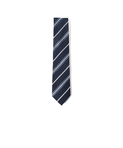 シルク ストライプネクタイ2