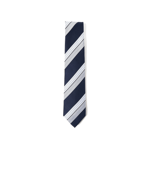 シルク ストライプネクタイ2