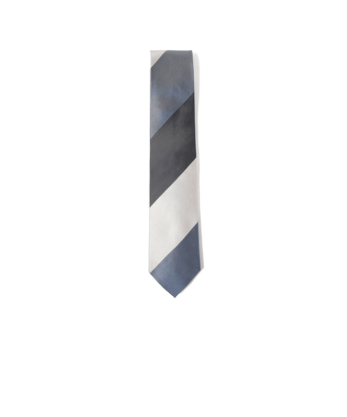 シルク ストライプネクタイ2