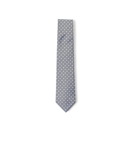 シルク 小紋柄 ネクタイ1