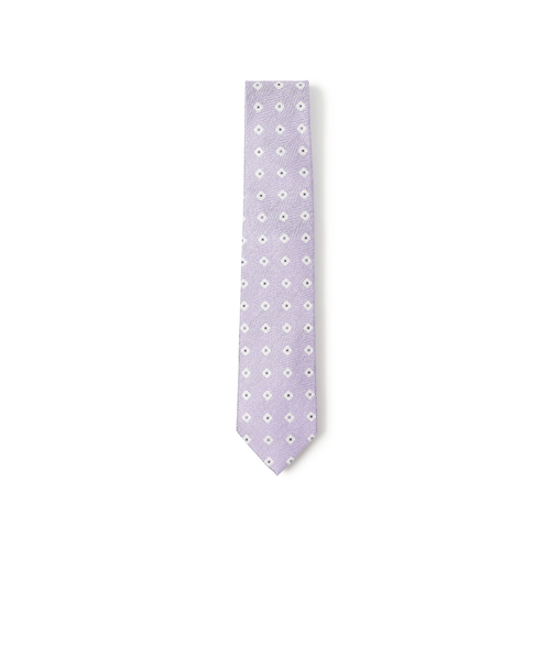 シルク 小紋柄 ネクタイ1