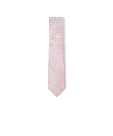 シルク 小紋柄 ネクタイ1