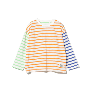 ボーダー ロングスリーブ Tシャツ 2026SS（90～140cm）