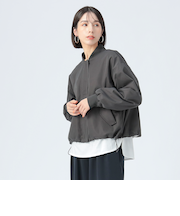 後ろ ボリューム MA-1 ブルゾン