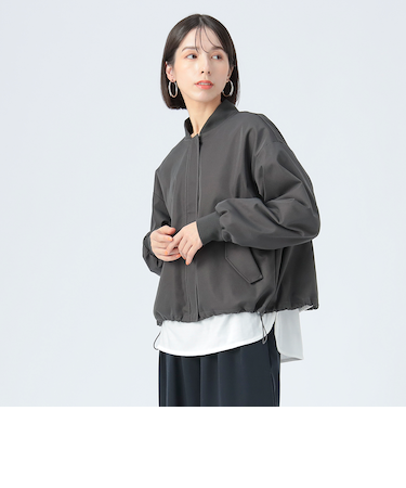 後ろ ボリューム MA-1 ブルゾン