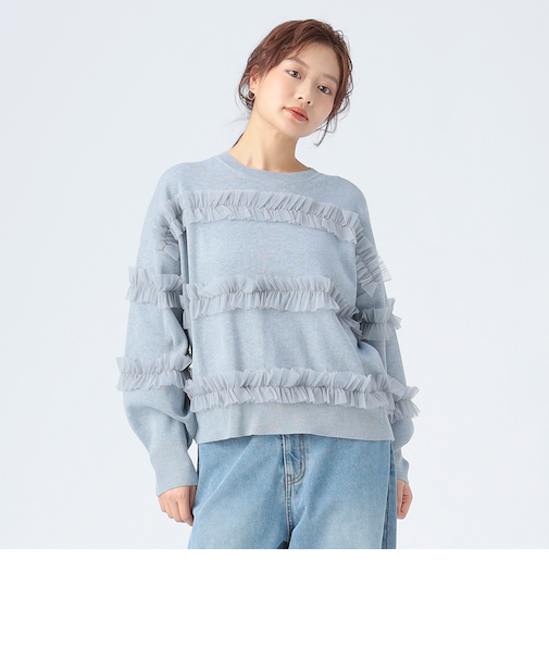 チュールライン プルオーバー