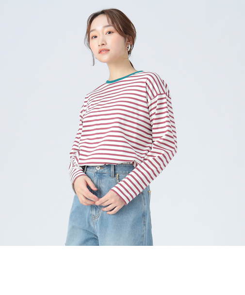 リンガー ボーダー Tシャツ