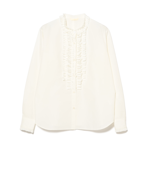 チビフリルネック ブラウス