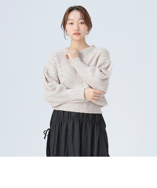 カラフル糸 ニット