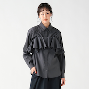 フリルビスチェ セットシャツ