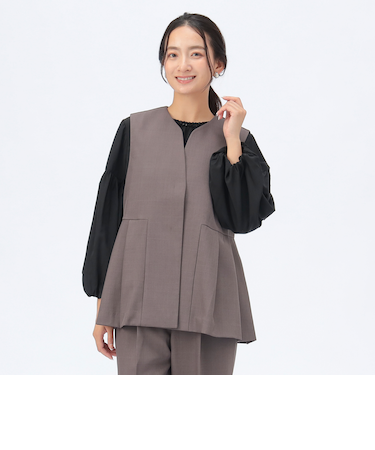 キーネック タック ベスト（セットアップ対応）