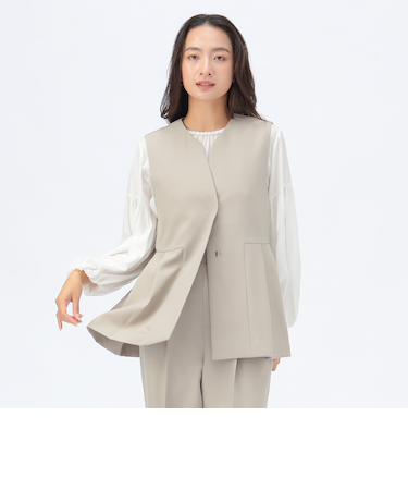 キーネック タック ベスト（セットアップ対応）