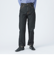 デニム テーパードパンツ