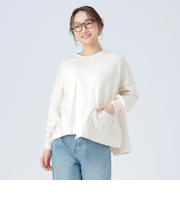 パッチワーク 切り替え プルオーバー