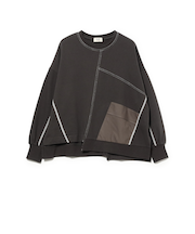 パッチワーク 切り替え プルオーバー