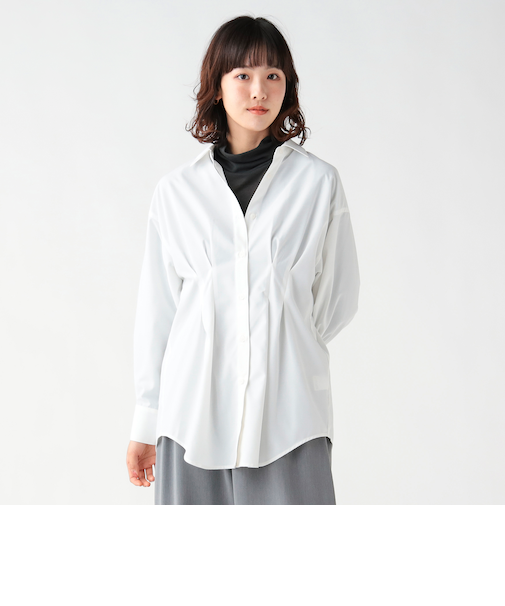 シェイプ オーバーシャツ