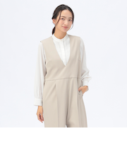 フロントレース ブラウス