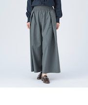 タック ワイドパンツ