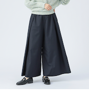 タック ワイドパンツ