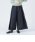 タック ワイドパンツ