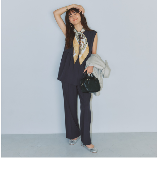 柄 プリント スカーフ