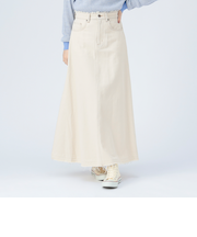 タック デニム スカート