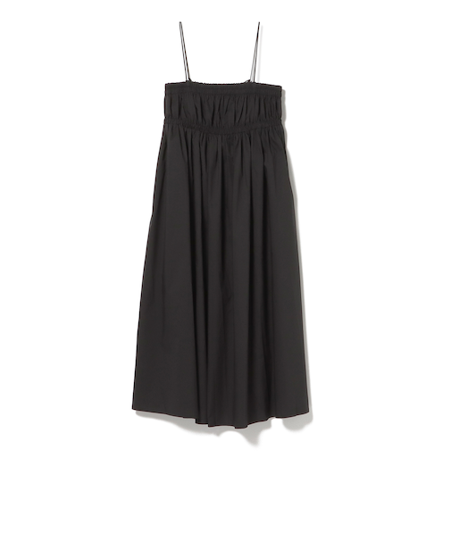 ギャザー フレア キャミ ワンピース