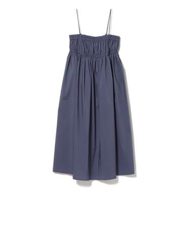 ギャザー フレア キャミ ワンピース