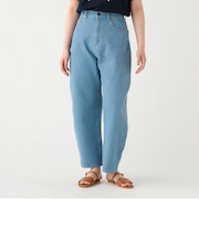 ジャカード デニム パンツ