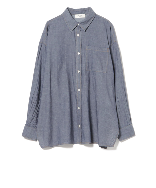 シアーデニム オーバーシャツ