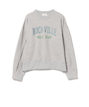 ネップ 裏毛 ロゴ プルオーバー