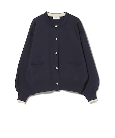 スポンディッシュ クルー カーディガン