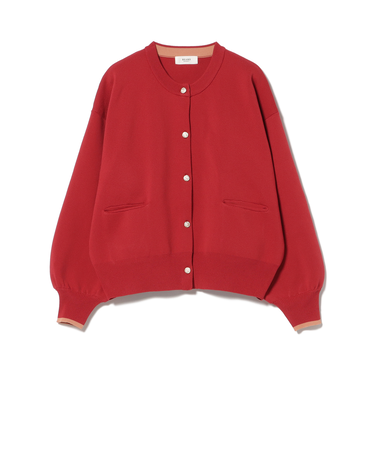 スポンディッシュ クルー カーディガン