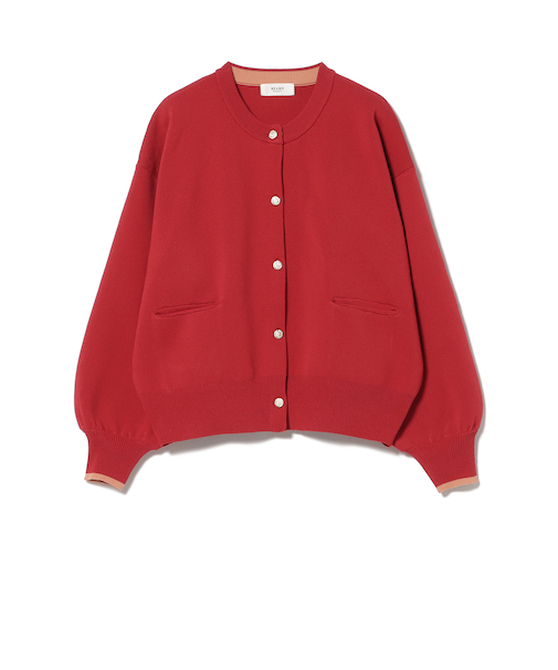 スポンディッシュ クルー カーディガン