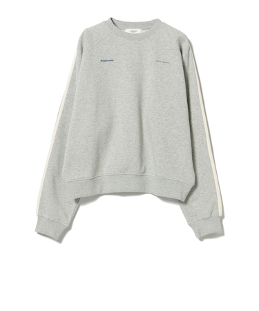 サイドライン ロゴ スウェット