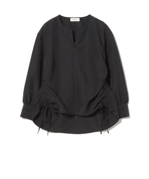 サイドシャーリング ブラウス