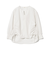 サイドシャーリング ブラウス