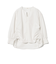サイドシャーリング ブラウス