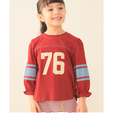 ナンバリング プリント Tシャツ 2026SS(90~140cm)