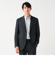 トリアセテート ピンヘッド 2ボタンジャケット（セットアップ対応）