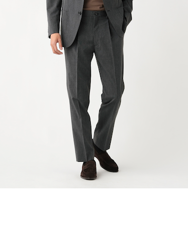 トリアセテート ピンヘッド スラックス（セットアップ対応）