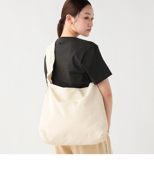 ギャザー ハンドル トートバッグ