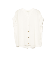 スキッパーネック シルケット カットソー