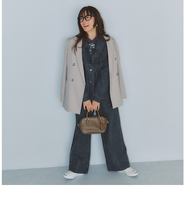 オーバー デニム ジャケット