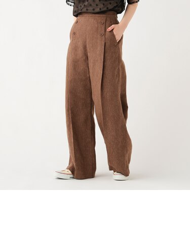 マリン タック ワイド パンツ