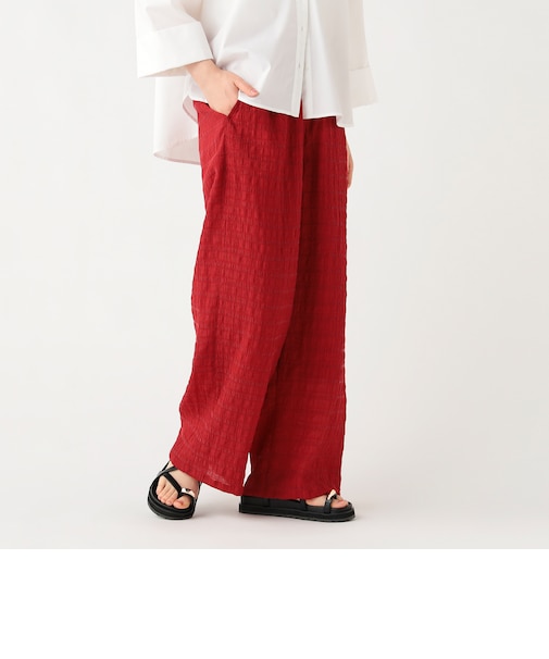 ワッシャー リラックス パンツ