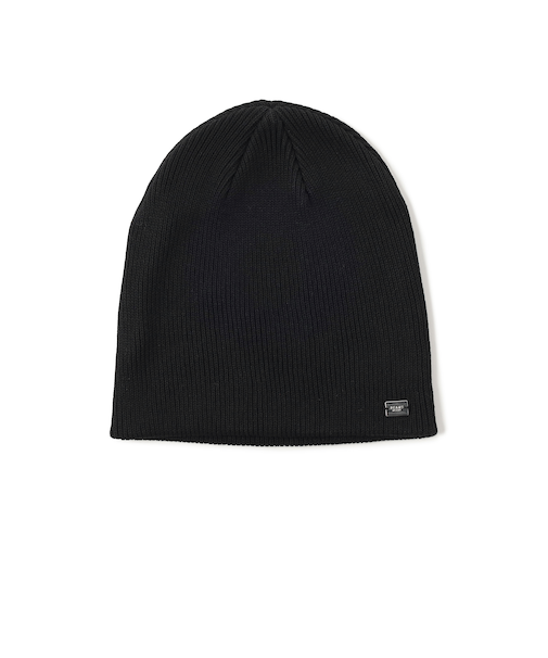 シンプル リブ ビーニー