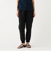 麻混 ジョグ パンツ