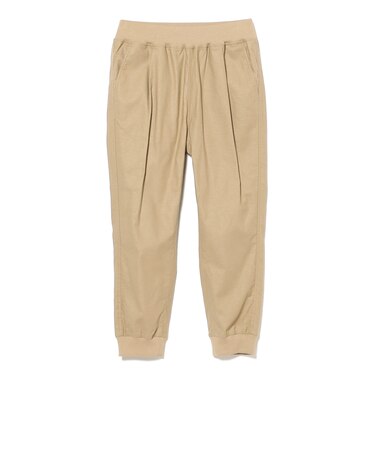 麻混 ジョグ パンツ