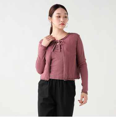 ヴィンテージ風 ツインカットソー（セットアイテム）